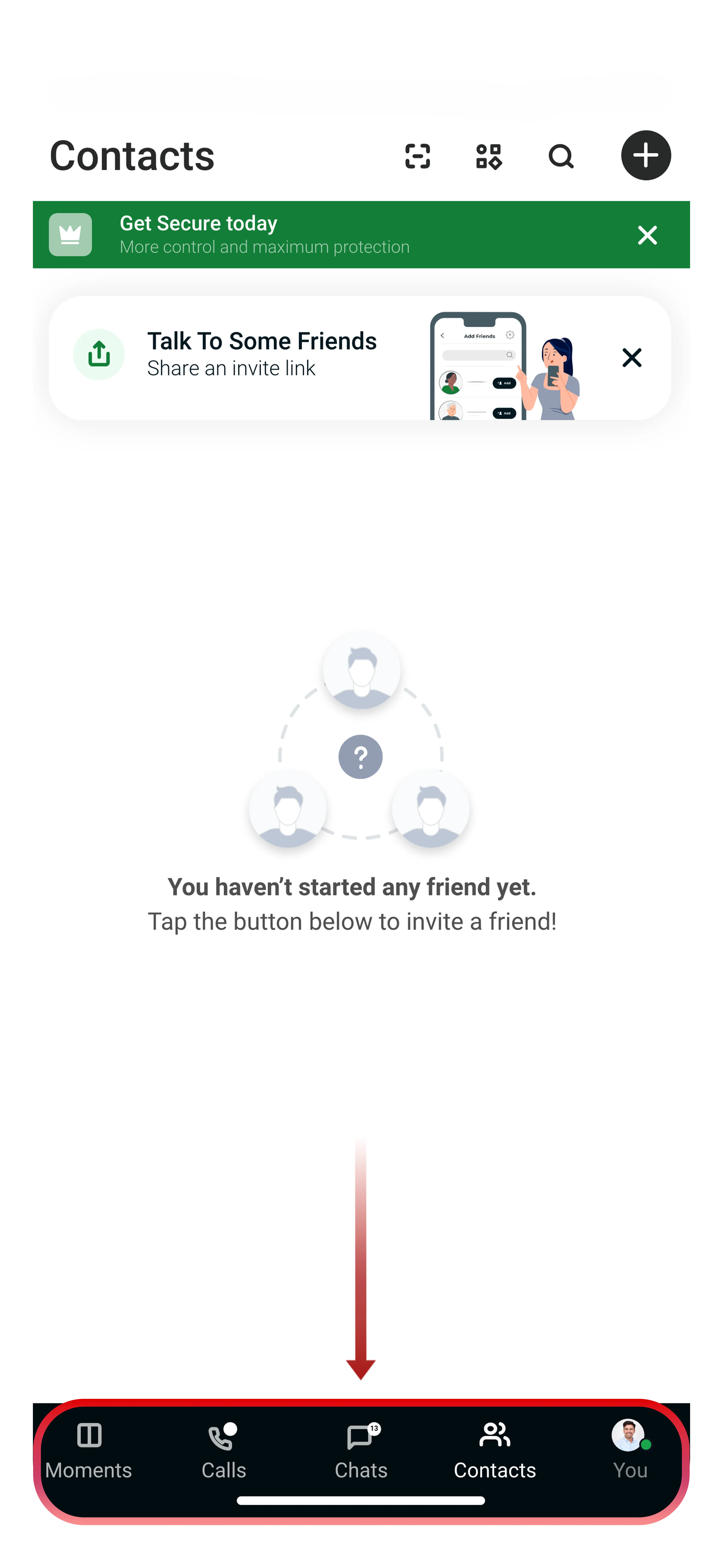 Tr3sPass main interface